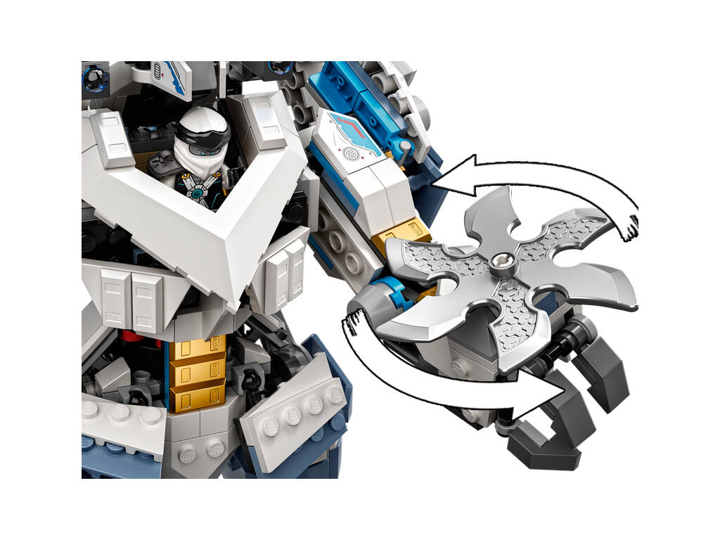 Lego Ninjago Combattimento del Titano Robot di Zane 71738
