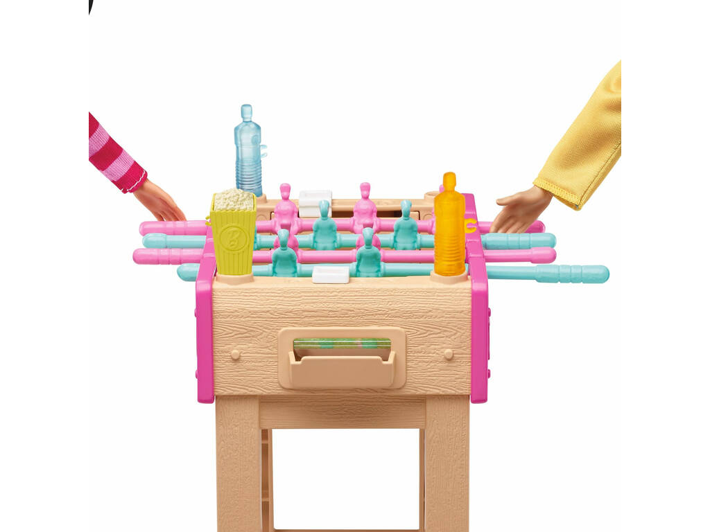 Barbie Mobiliário Exterior Futebol de mesa Mattel GRG77