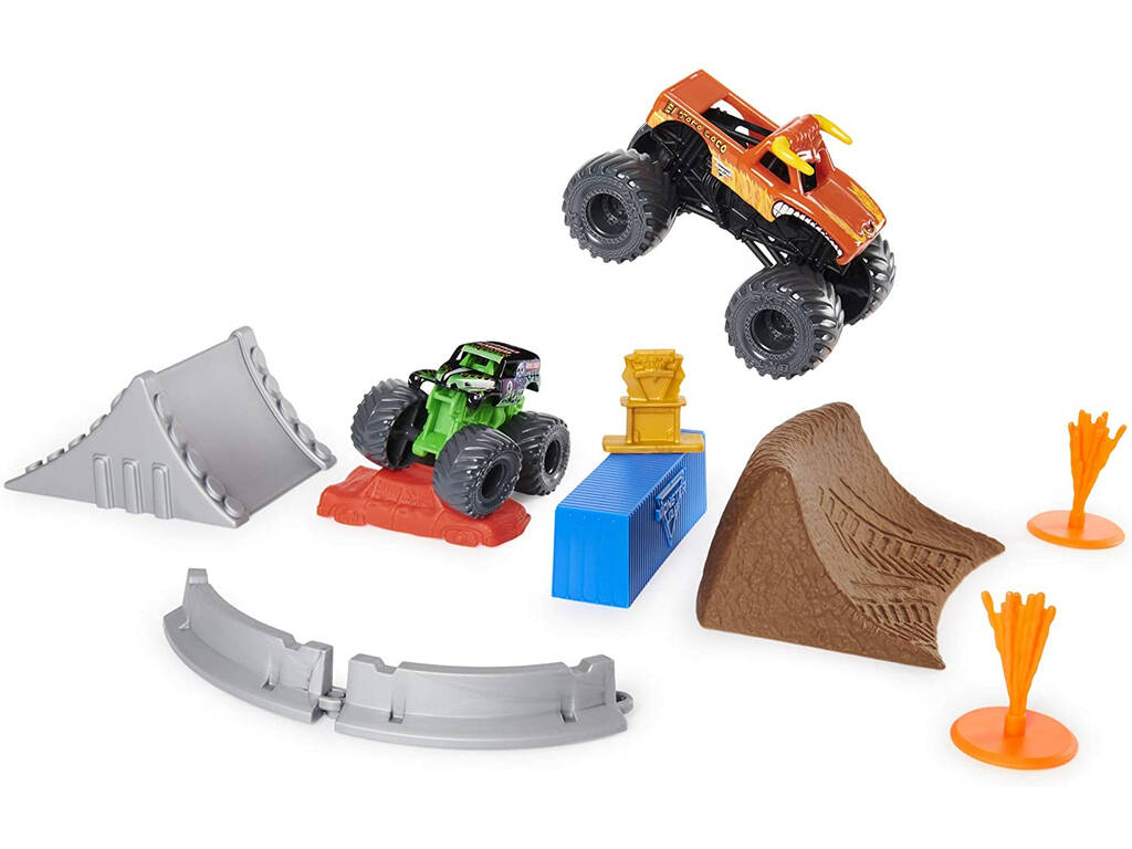 Monster Jam 1:70 Set de Tours Bizak 6192 8725