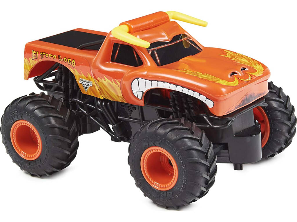 Radio Control Monster Jam Toro Loco 1:24 Bizak 61926684 Teledirigido