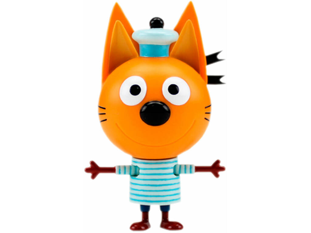 Kids E Cats Pack 4 figurines articulées 8 cm. Bizak 6317 5006