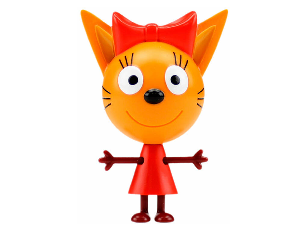 Kids E Cats Pack 4 figurines articulées 8 cm. Bizak 6317 5006