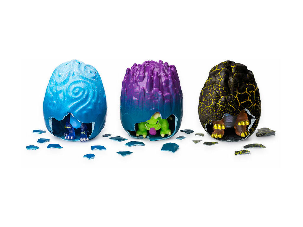 Dragamonz Multi Pack Sorpresa con 3 Draghi e 18 Carte TCG Bizak 6192 6903