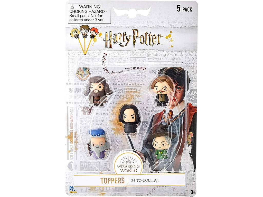 Topper Harry Potter Pack de 5 Bizak 6411 2040