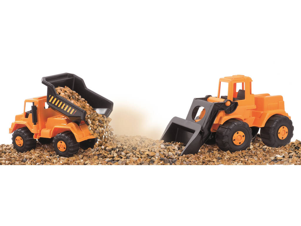 Camion per lavori stradali ed escavatore AVC 5107