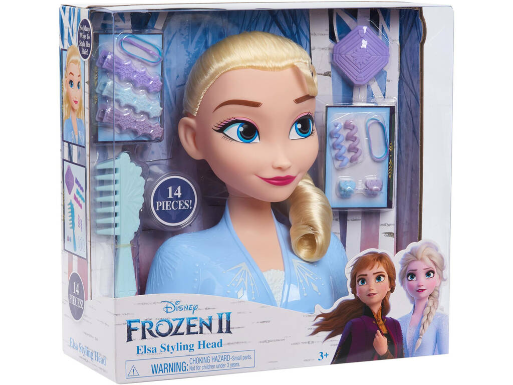 La Reine des Neiges Tête à Coiffer Elsa FRND2000