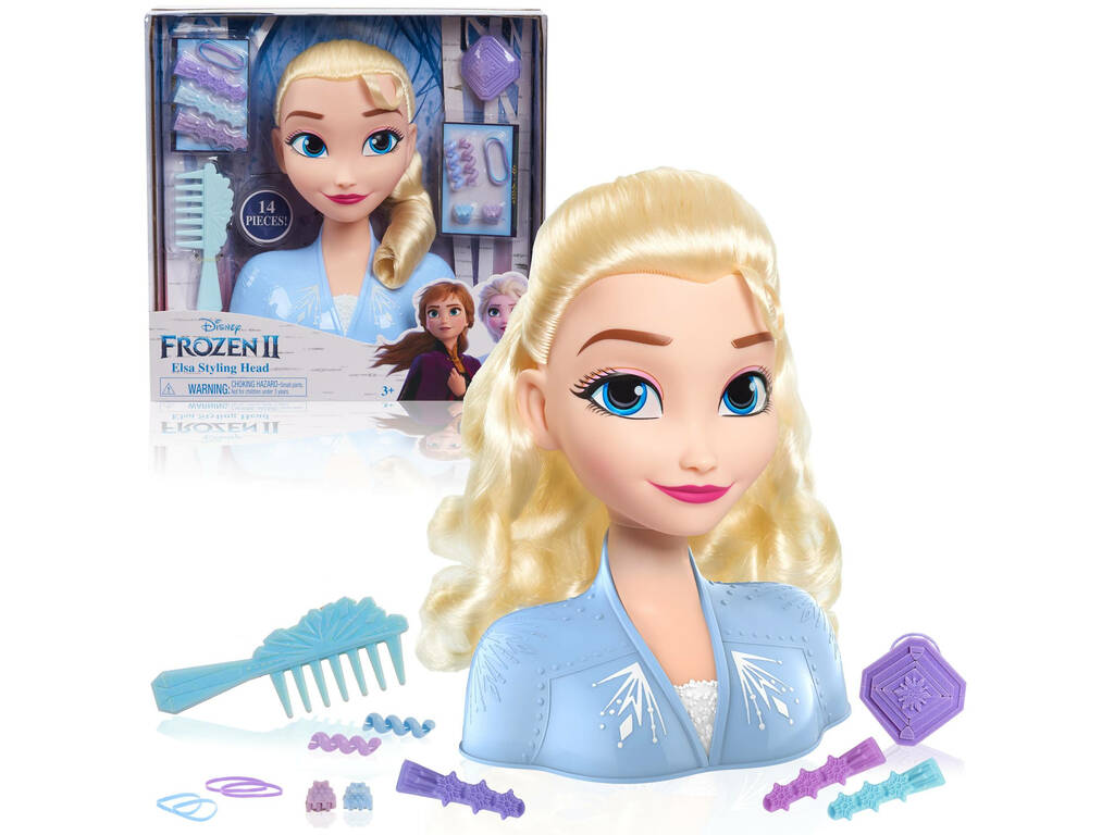 La Reine des Neiges Tête à Coiffer Elsa FRND2000
