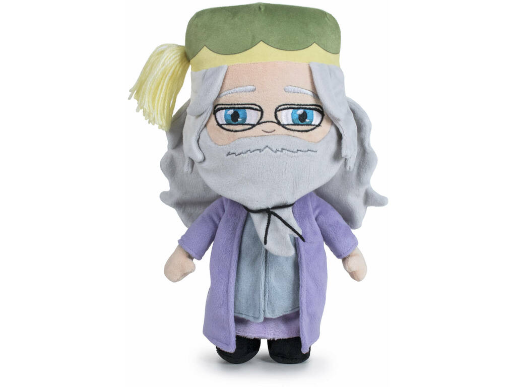 Peluche Harry Potter Ministère de la Magie Dumbledore 28 cm. Famosa 760018188
