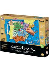 Provinces et autonomies d'Espagne Diset 68942