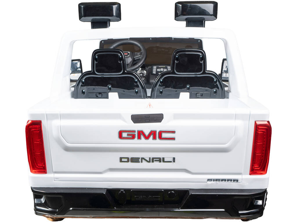 Auto a Batteria Bianca GMC Sierra HD 12V 2,4 GHz!