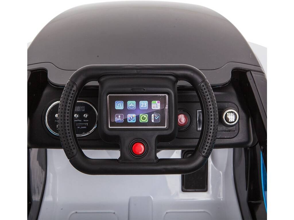 Voiture à Batterie Blanche Apple Future 6 V. 2.4 GHZ