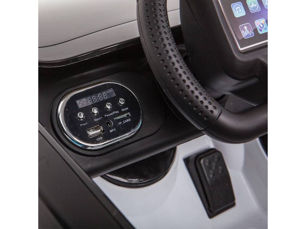 Voiture à Batterie Blanche Apple Future 6 V. 2.4 GHZ