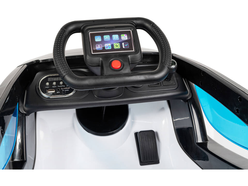 Voiture à Batterie Blanche Apple Future 6 V. 2.4 GHZ