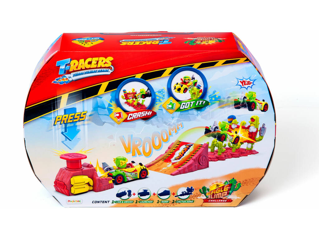 T-Racers Station de Jeux Eagle Jump Magic Box PTRSD014IN00