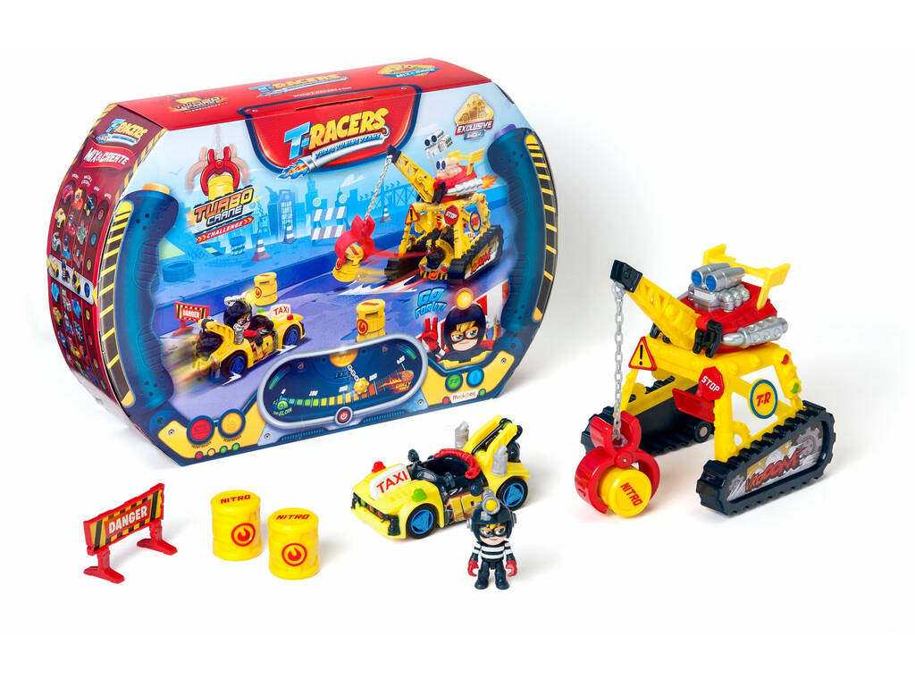 T-Racers Playset Turbo Crane Magic Box PTRSD014IN10