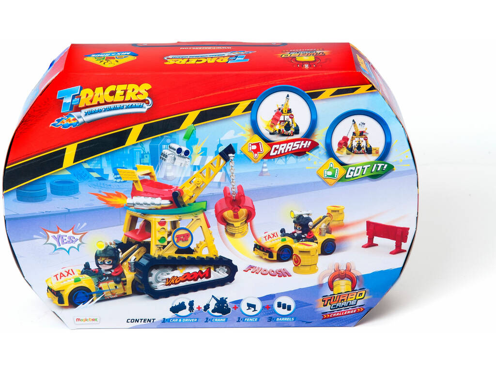 T-Racers Playset Turbo Crane Magic Box PTRSD014IN10