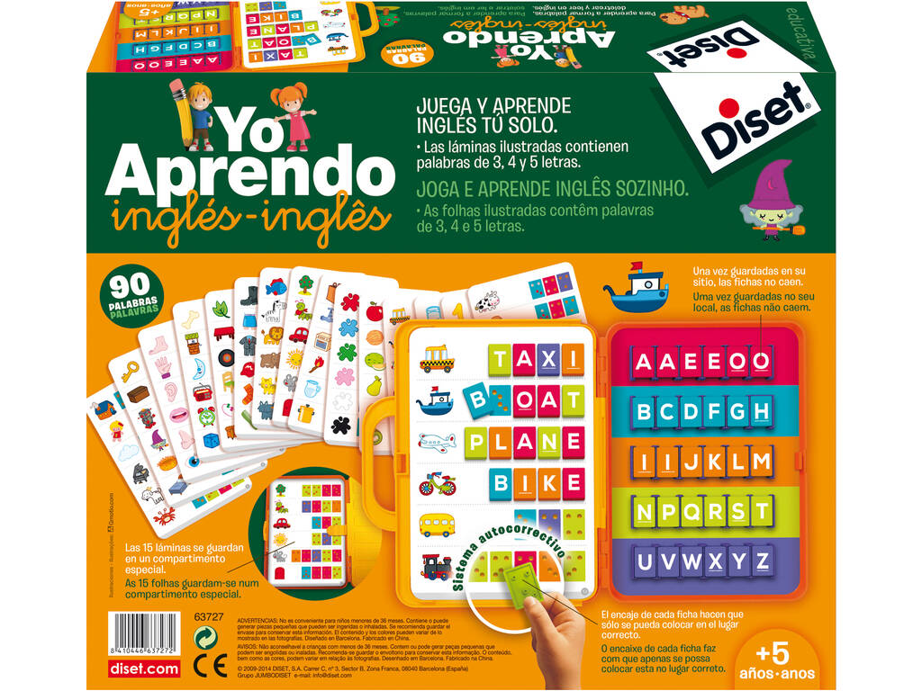 Imparo l'inglese Diset 63727