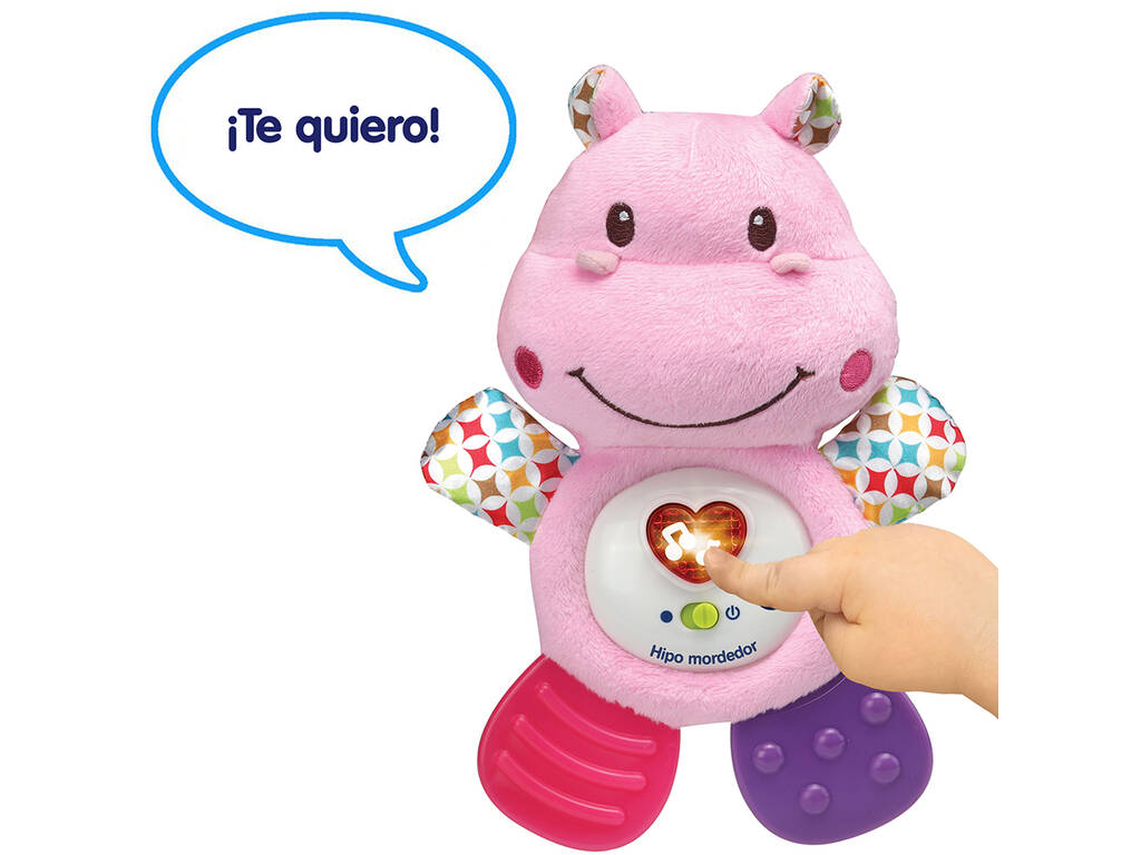 Vtech 502557 Teether rosa col singhiozzo rosa