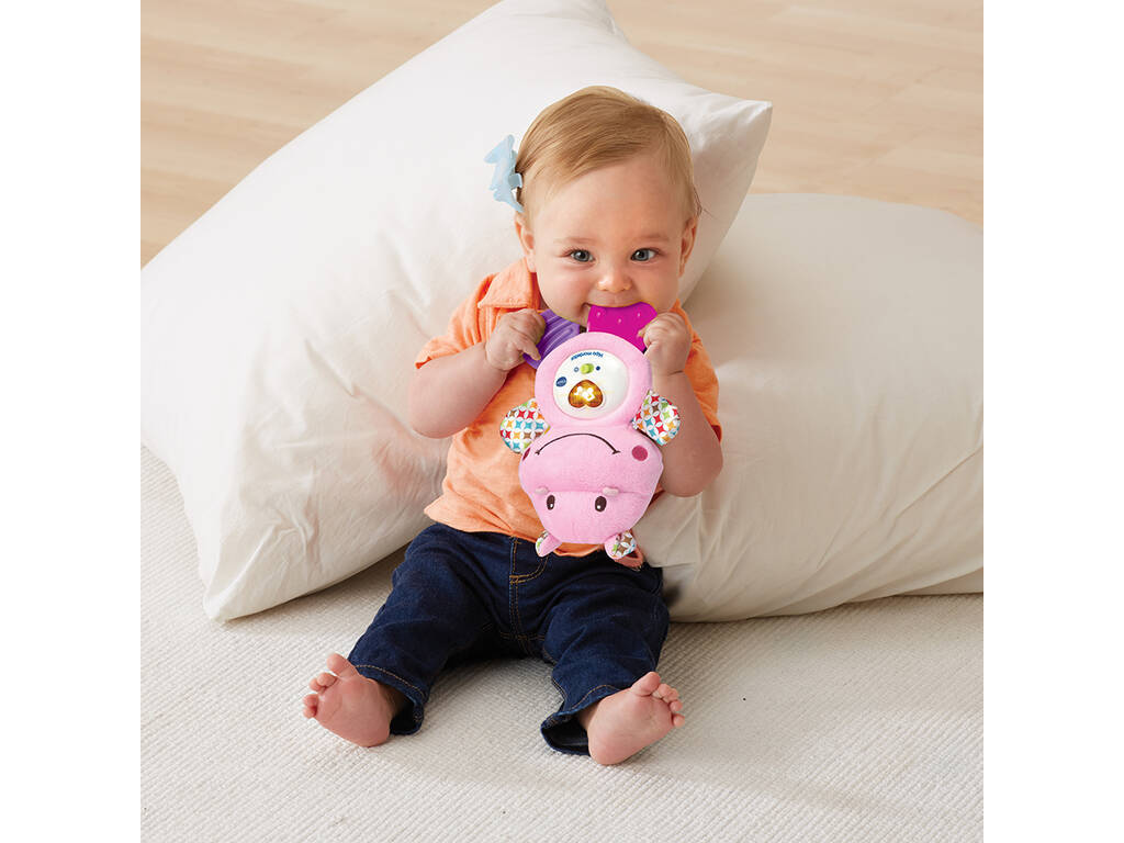 Vtech 502557 Teether rosa col singhiozzo rosa