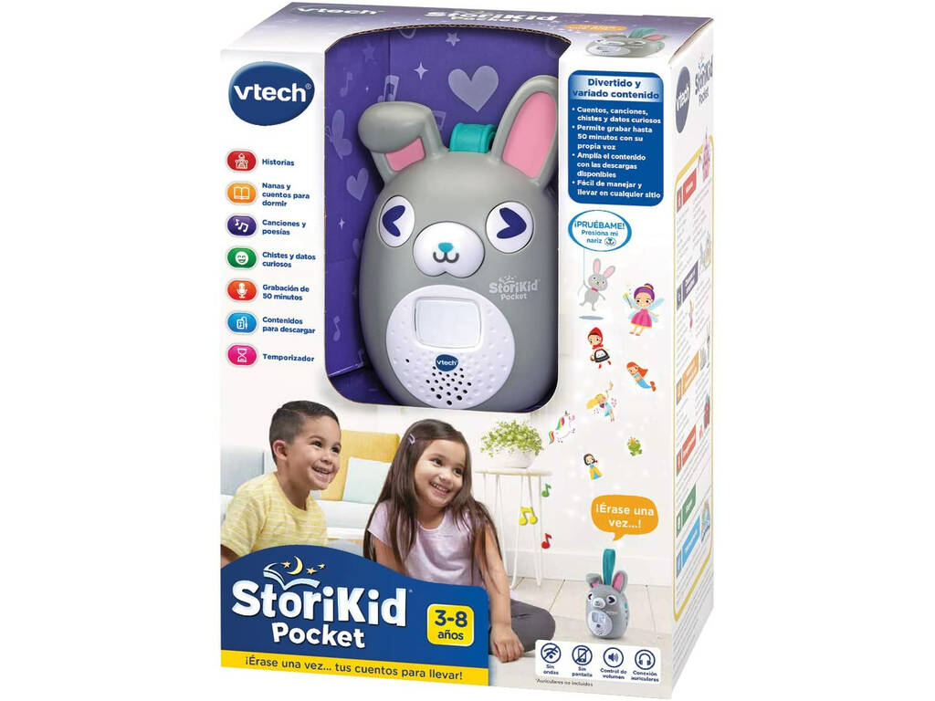 Story Kid Pocket Grey Vtech Story Teller 613767