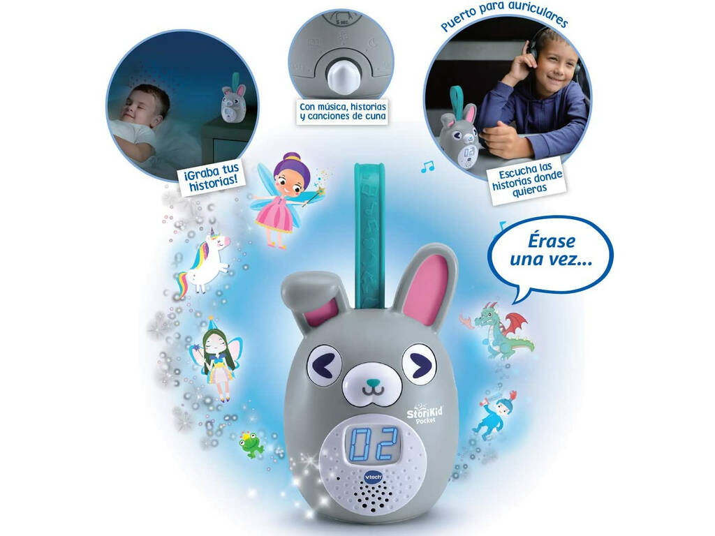 Story Kid Pocket Grey Vtech Story Teller 613767