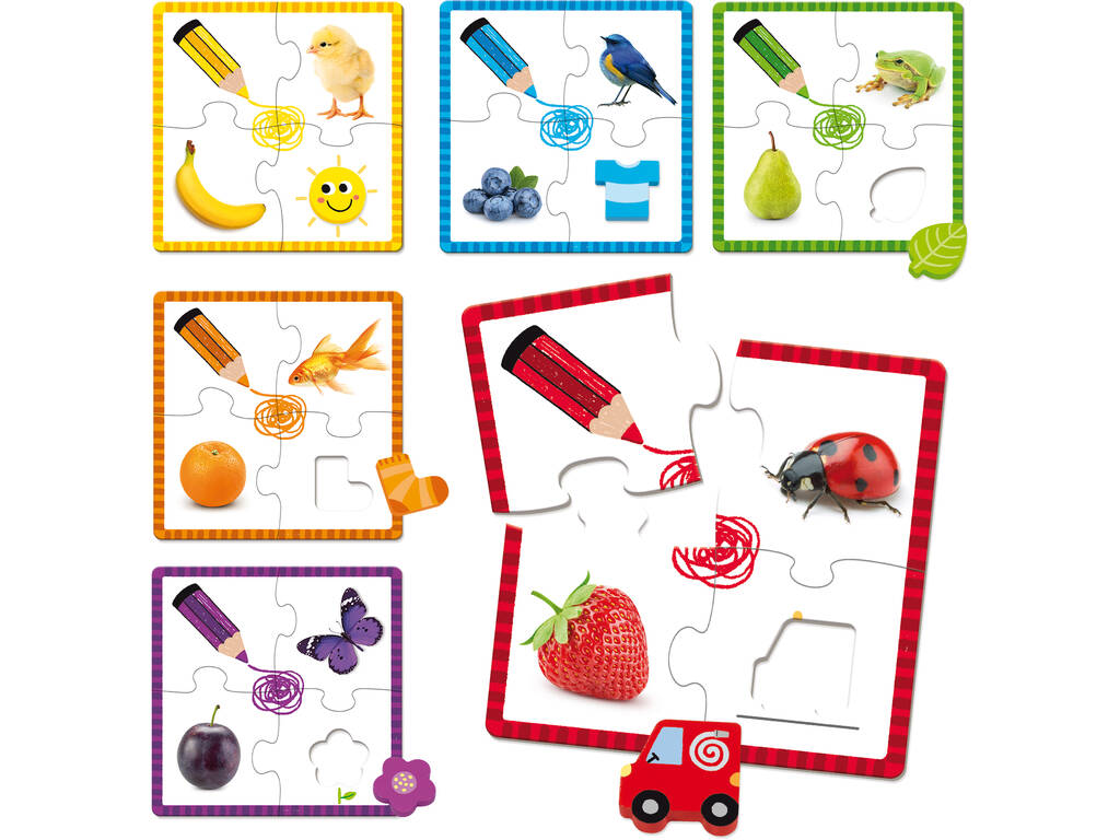 Casse-tête 6 couleurs Goula 53475