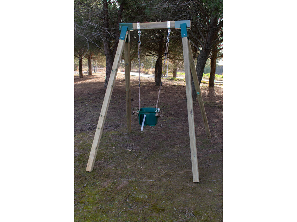 Balançoire Aiko avec siège pour bébé Masgames MA700055