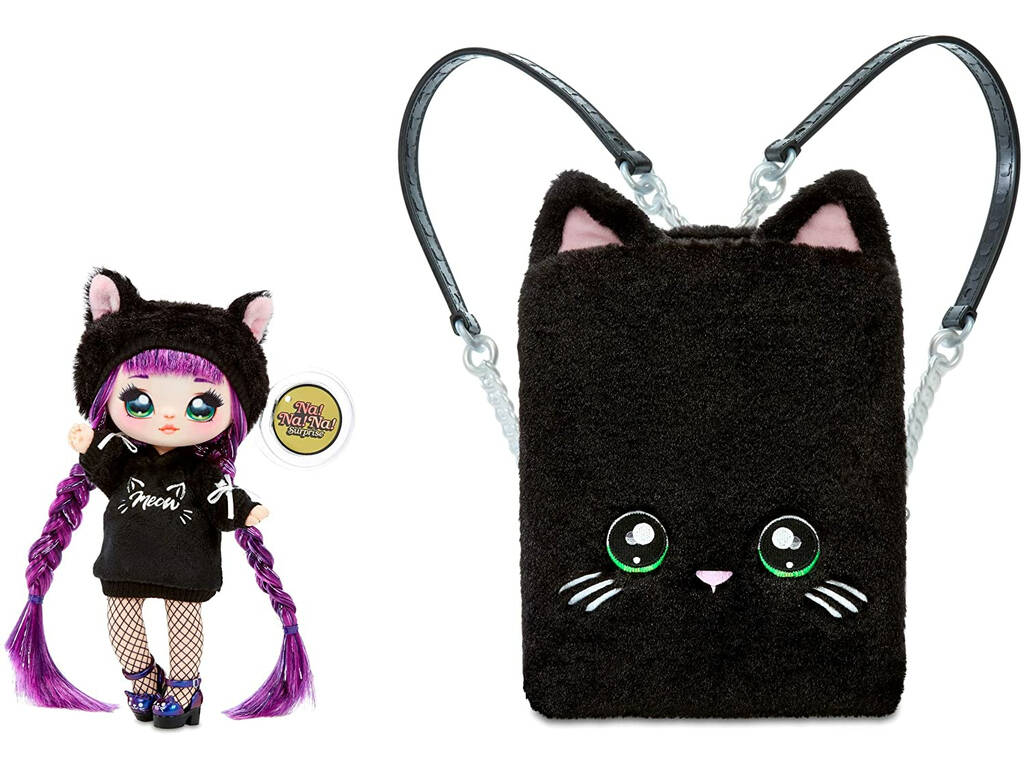 Na! Na! Na! Surprise Zaino Con Bambola Esclusiva Colore Nero MGA 569749