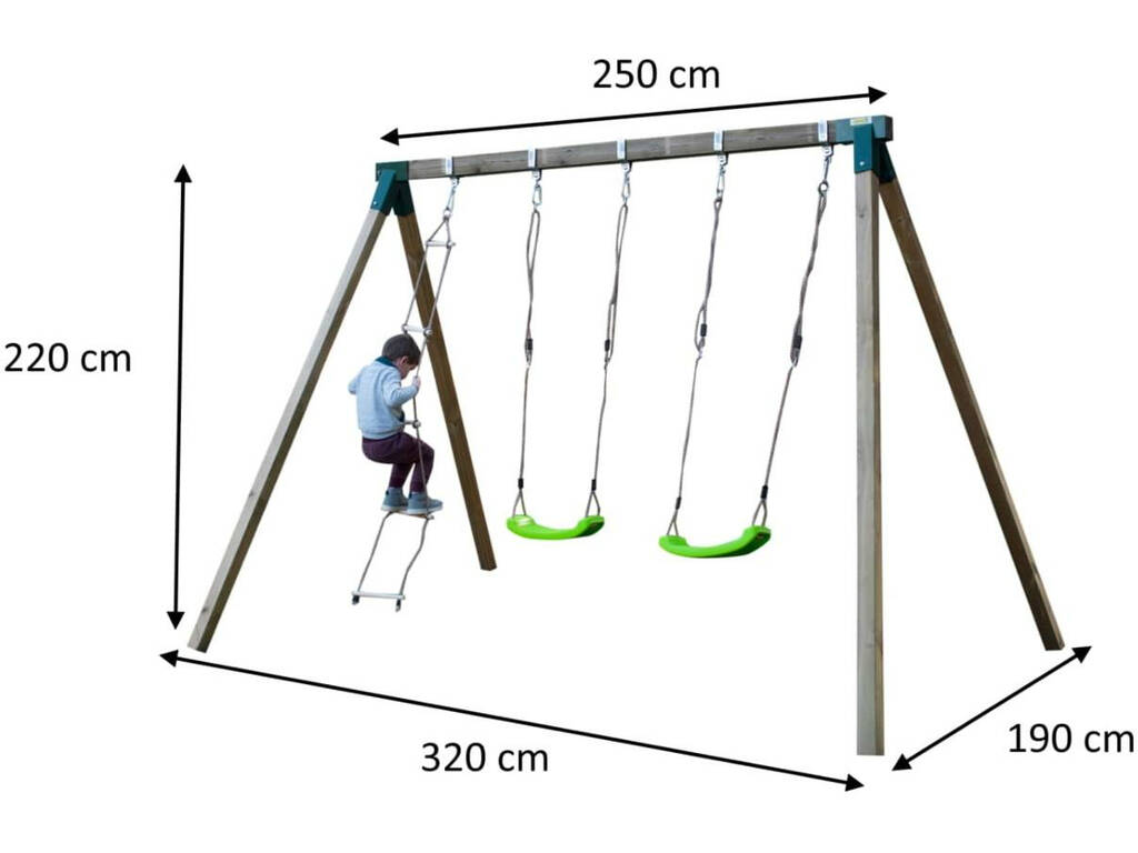 Balançoire Yua Masgames MA700057