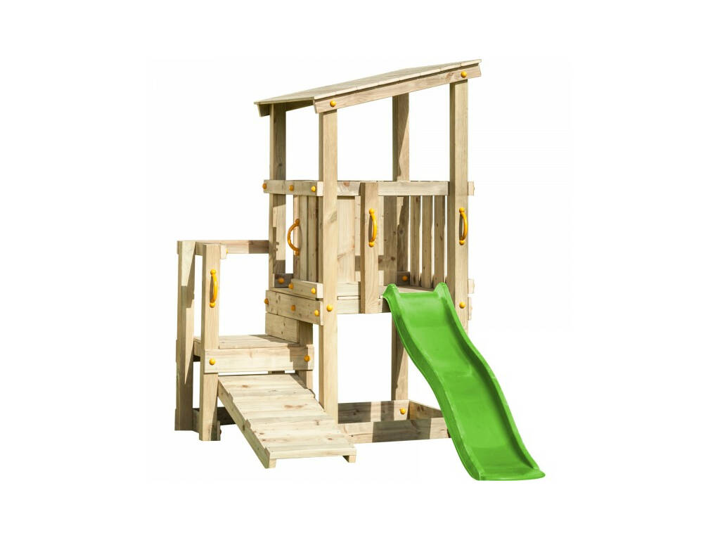 Aire de jeux Mini Cascade avec balançoire simple Masgames MA812521