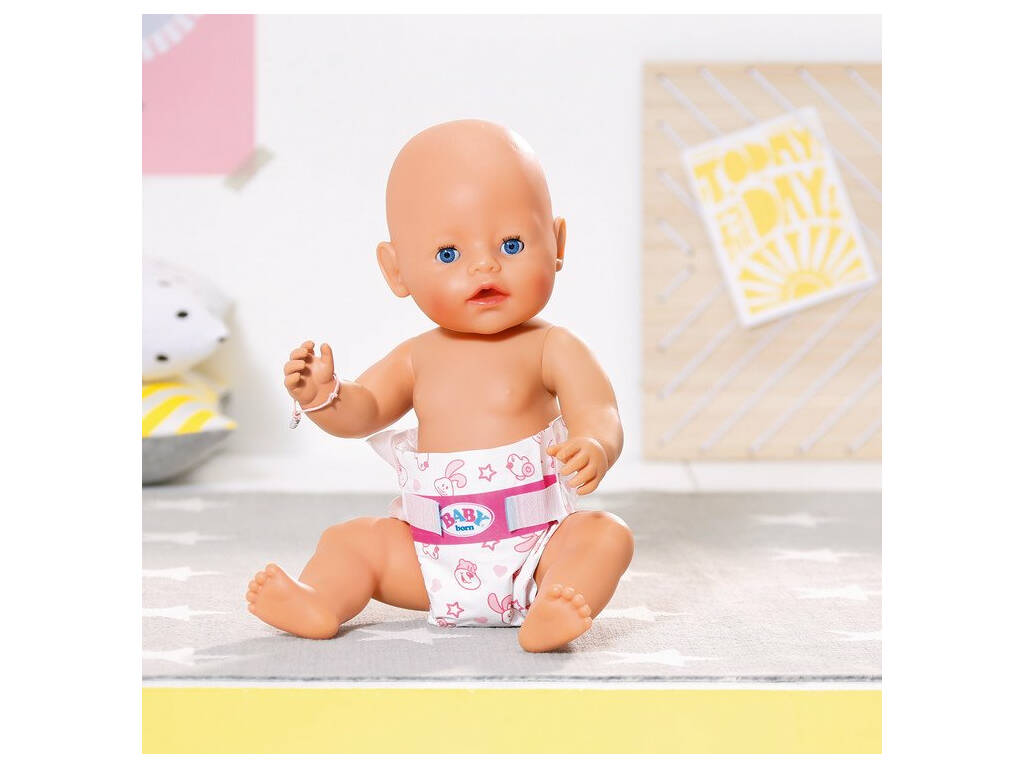 Lot de 5 couches Baby Born