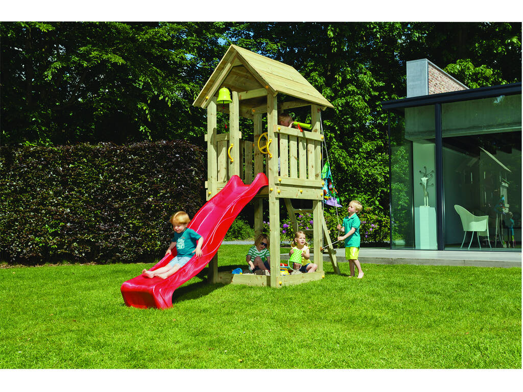 Parc enfant Kiosk L avec balançoire individuelle Masgames MA812111