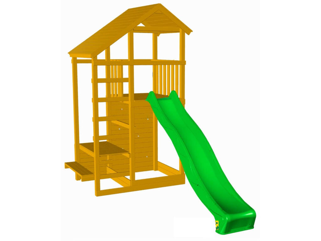 Aire de jeux Teide avec balançoire individuelle Masgames MA700104