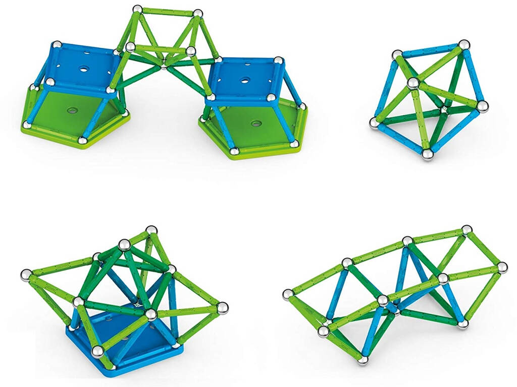 Geomag Green 60 Piezas Toy Partner 272