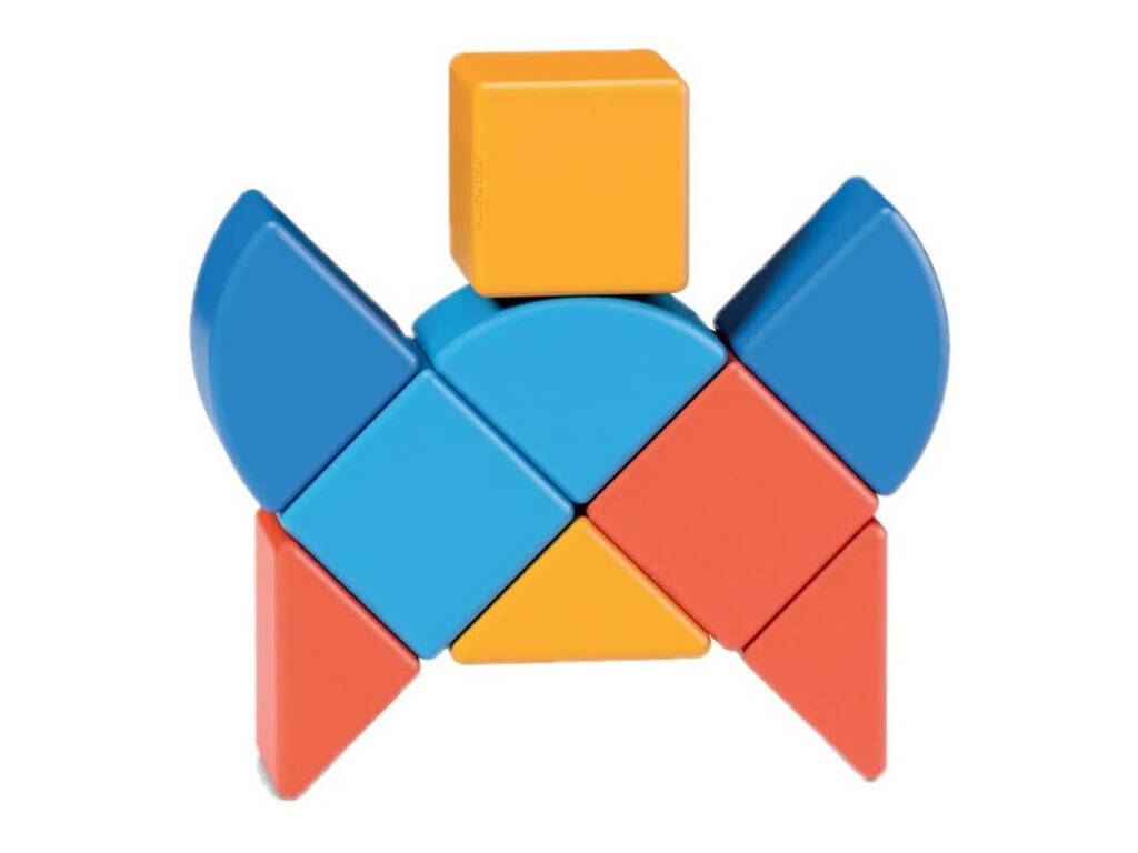 Geomag Magicube Verde Animali 9 Piezas Toy Partner 201