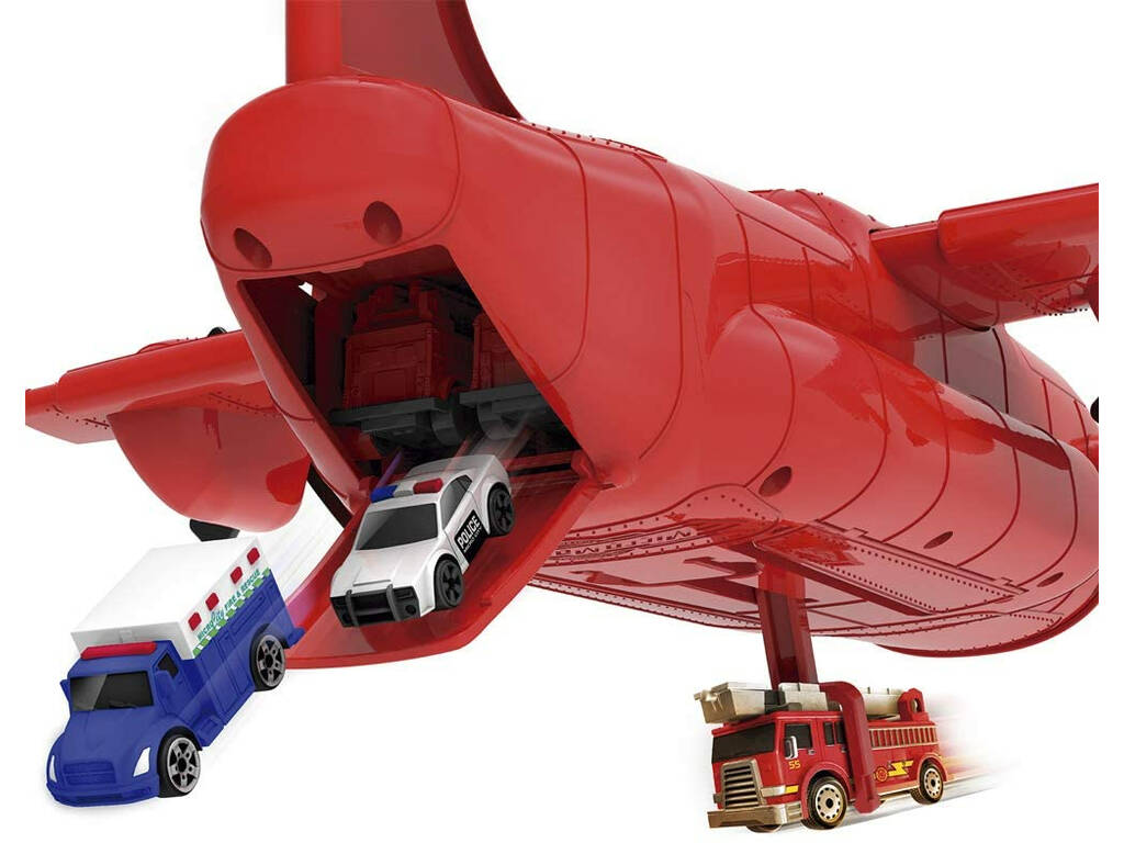 Micromachines Avión Transporte Playset Giocattolo Partner