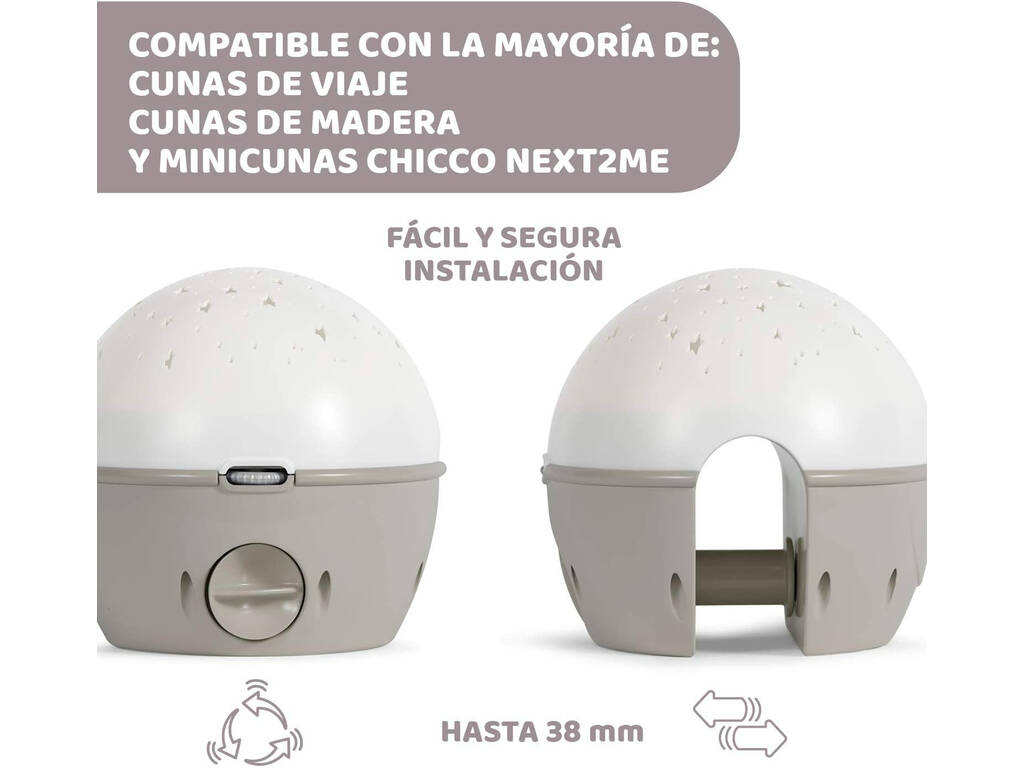Suivant 2 étoiles Projecteur Neutra Chicco 9863