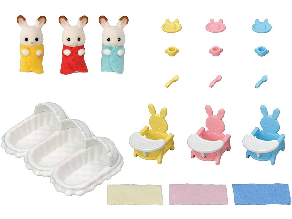 Sylvanian Families Epoch Triplets Room To Imagine 5532