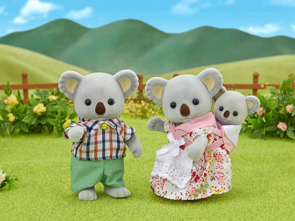 Sylvanian Families Familia Koala Epoch Para Imaginar 5310