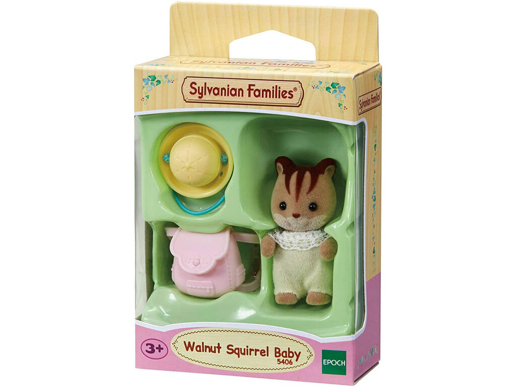 Sylvanian Families Bebè Scoiattolo Della noce Epoch Para Imaginar 5406