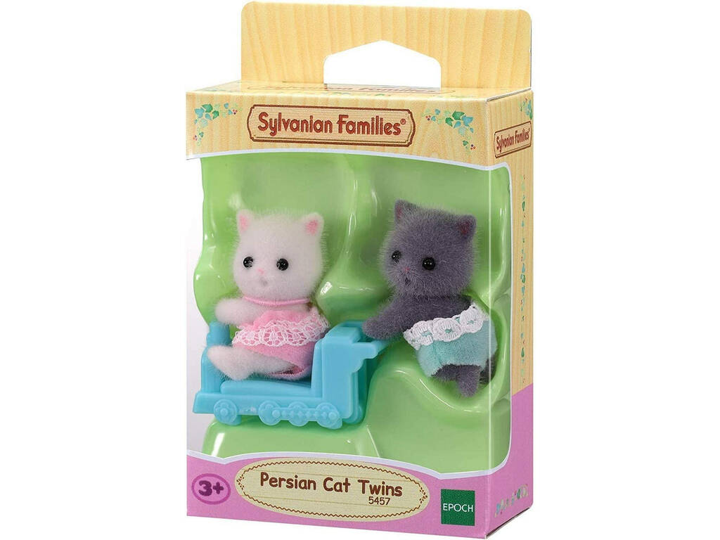 Sylvanian Families Gatto Persiano Gemelli Epoch Para Imaginar 5457
