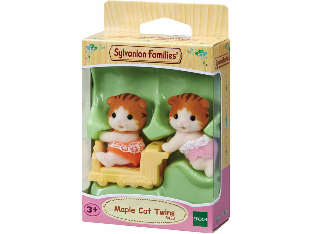 Sylvanian Families gemelli gatto Maple Epoch Para Imaginar 5423
