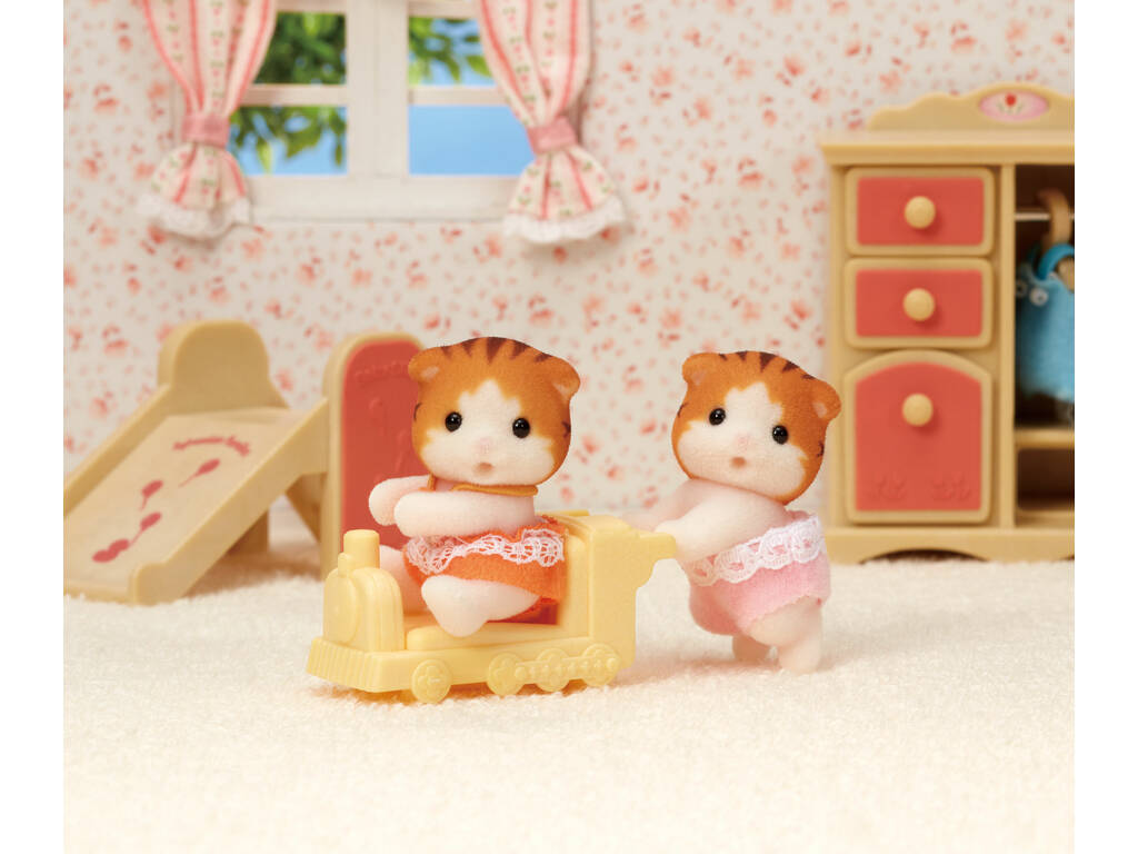 Sylvanian Families gemelli gatto Maple Epoch Para Imaginar 5423