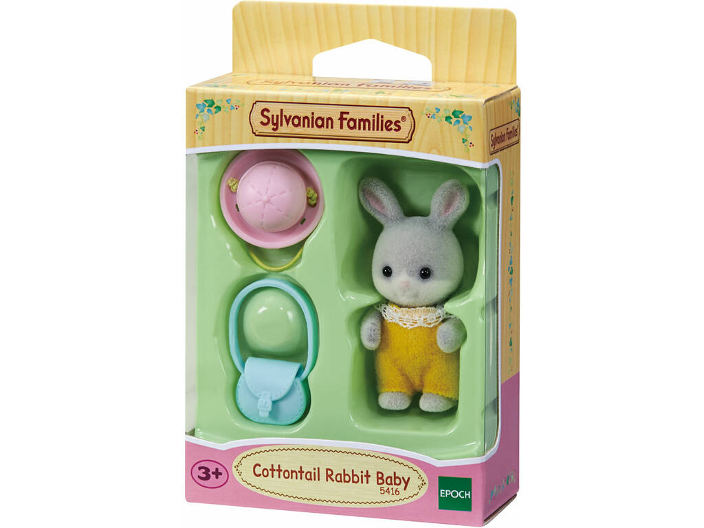 Sylvanian Families Bebé Conejo Colita De Algodón Enoch Para Imaginar 5416