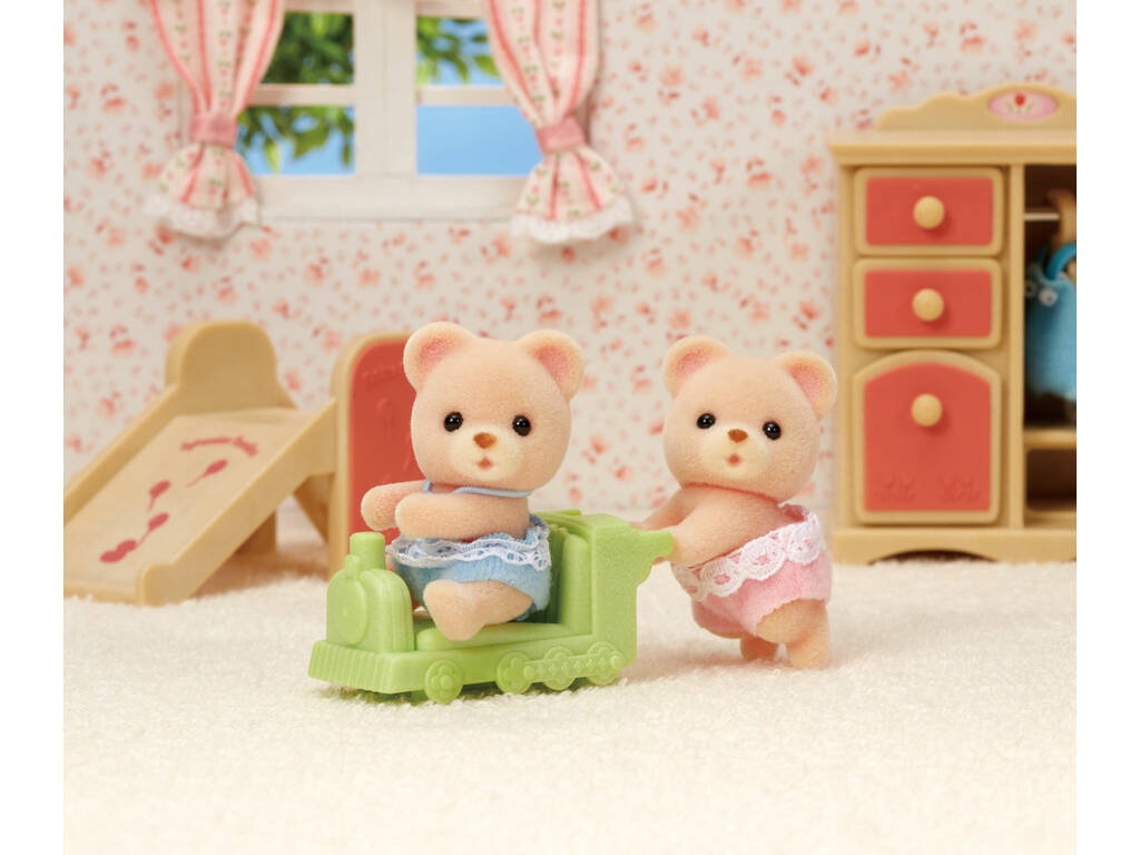 Sylvanian Families Gemelli Orso Bruno Epoch Para Imaginar 5426