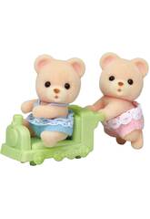 Sylvanian Families Epoch Brown Bear Boutons de manchette To Imagine 5426