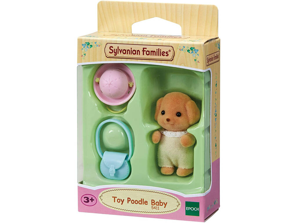 Sylvanian Families Bebé Cachorro Poodle Epoch Para Imaginar 5411