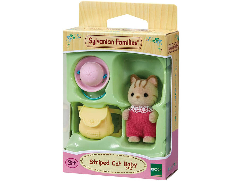 Sylvanian Families Bebè Gatto a strisce Epoch Para Imaginar