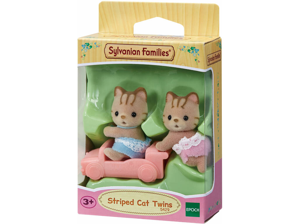 Sylvanian Families Enoch Stripey Cat Boutons de manchette To Imagine 5429