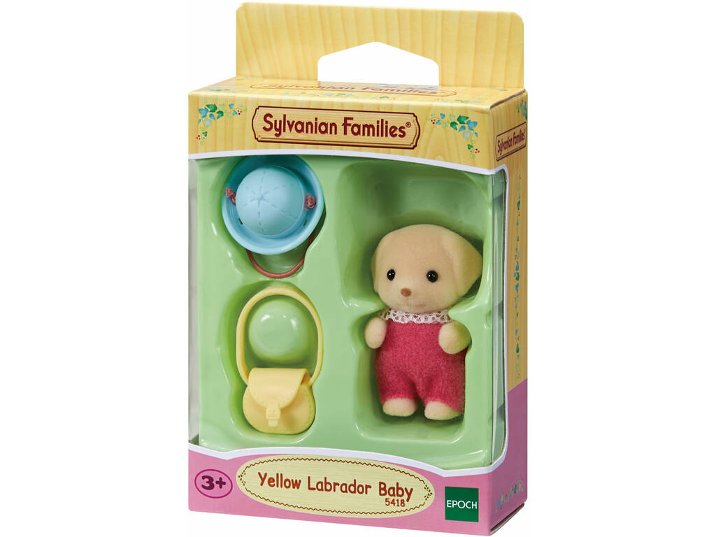 Sylvanian Families Bebé Perro Labrador Epoch Para Imaginar 5418